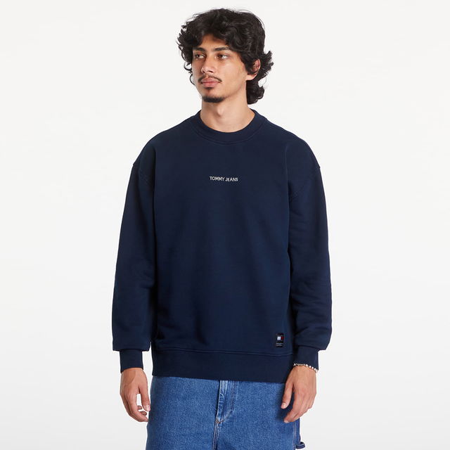 Relaxed Classic Crewneck Dark Night Navy