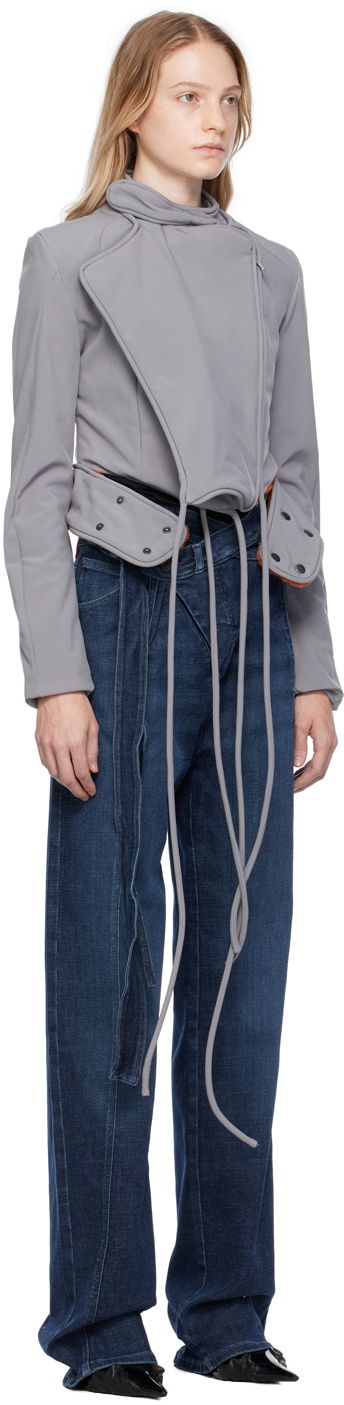 Яке Ottolinger Ottolinger Extended Trim Jacket Сиво | 405701, 1