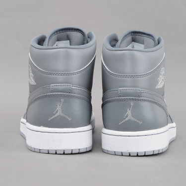 Кецове и обувки Jordan Air Jordan 1 Mid ''Cool Grey'' Сиво | 554724-031, 3