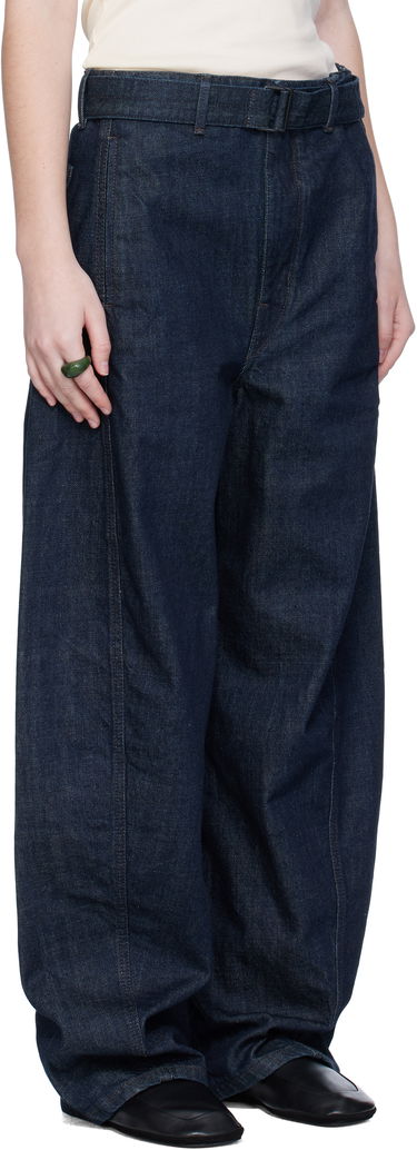 Дънки LEMAIRE Lemaire Twisted Belted Jeans Синьо | PA326 LD1056, 4