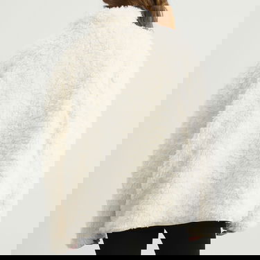 Яке SKIMS Faux Fur Zip Up Jacket Бяло | ZU-ZUP-10193W-EGT, 3