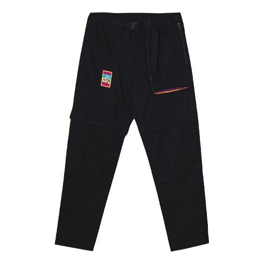 Карго панталони adidas Originals Snow Mountain Series Retro Casual Long Pants Черно | GV0932, 0