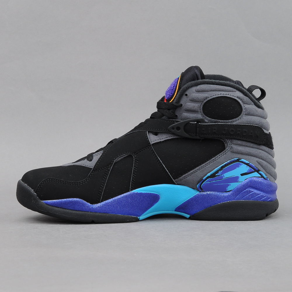 Кецове и обувки Jordan Air Jordan 8 Retro ''Aqua'' 2015 Черно | 305381-025, 0