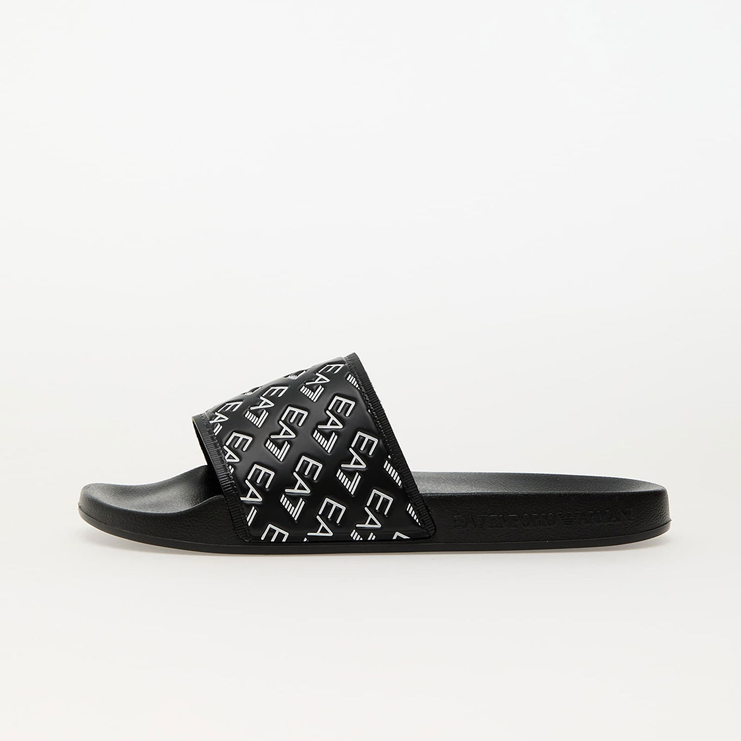 Кецове и обувки Emporio Armani EA7 Water Sport All Over Slipper U Full Black/White Черно | 7X000109AF15125MC138, 0