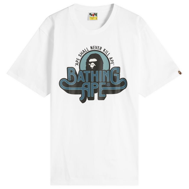Bathing Ape Garment Logo T-Shirt, Size Small