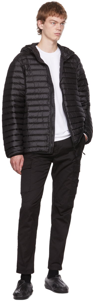 Пухо яке Stone Island Nylon Down Jacket Тъмно синьо | 771540324, 4