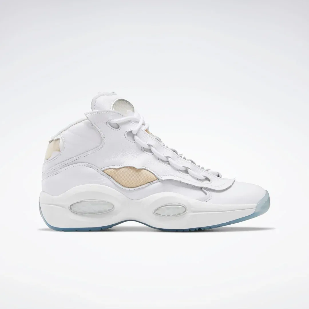 Кецове и обувки Reebok Maison Margiela x Question Mid "Memory Of Basketball Shoes" Бяло | GW5000, 0