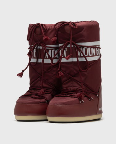 Кецове и обувки Moon Boot Moon Boot Icon Nylon Boots Бургунди | 80D1400440-D013, 1