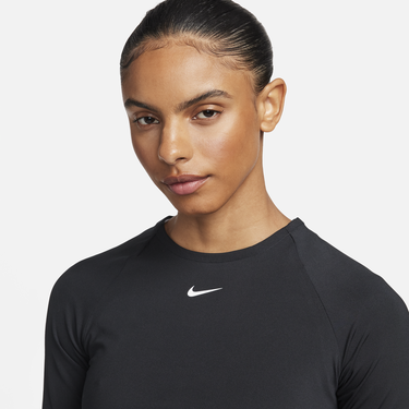 Съкратен топ Nike PRO DF 365 CROP LS TOP Черно | fv5484-010, 2