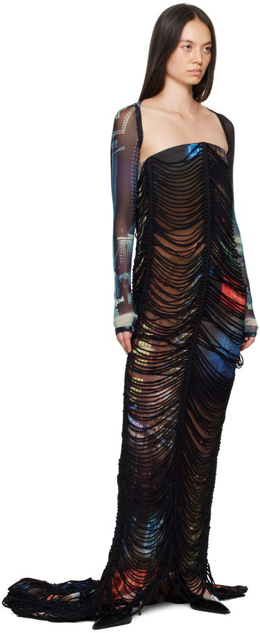 Тениска Jean Paul Gaultier Gaultier 'The Pigalle' Bolero Top Многоцветен | 24/30-F-TO207-T552-59560100, 3