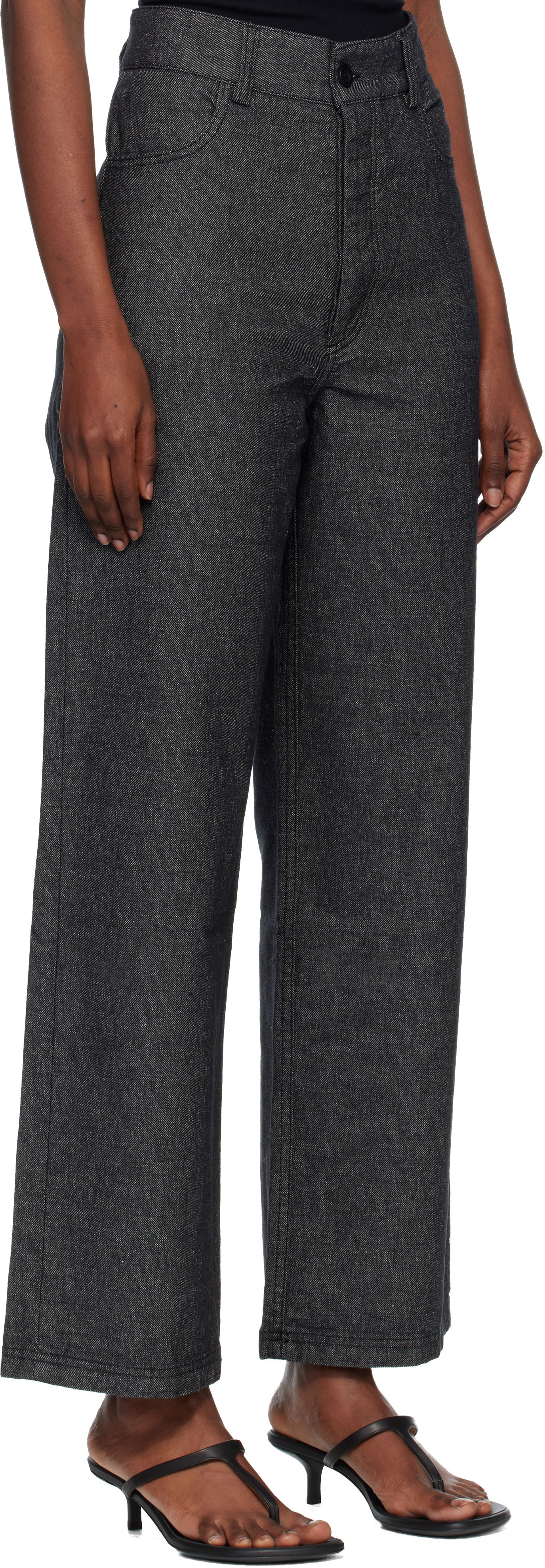 Дънки Baserange Navalo Wide-Leg Jeans Сиво | PANA-RD-WI25, 1