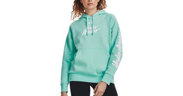 Суитчър Under Armour Rival Fleece Graphic Тюркоазено | 1379609-361, 1