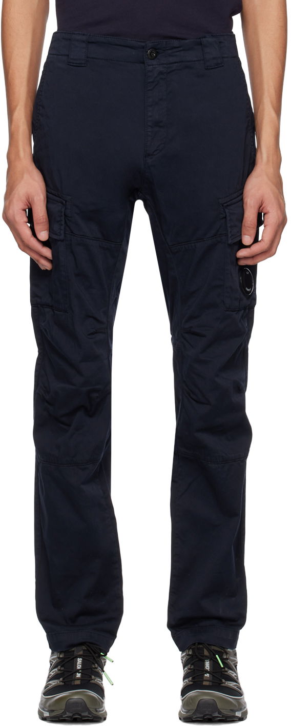 Карго панталони C.P. Company Lens Cargo Pants Тъмно синьо | 14CMPA056A-005694G, 0