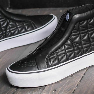 Кецове и обувки Vans x Karl Lagerfeld Sk8-Hi Laceless Platform Chain/ K Quilt Черно | VN0A3DQ7OEL, 5