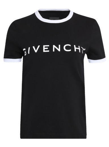 Тениска Givenchy Ringer T-shirt Черно | BW70BF3YAC 004