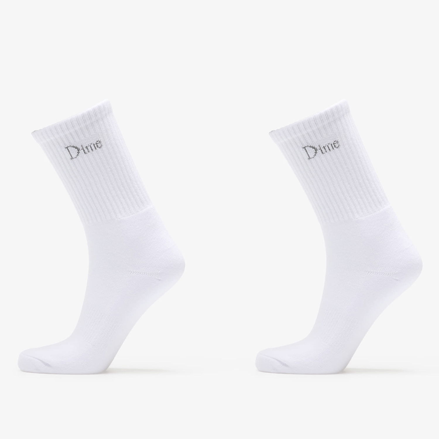 Чорапи Dime Dime Classic Long Socks (2 Pairs) Бяло | DIMEFA2539WHT, 0