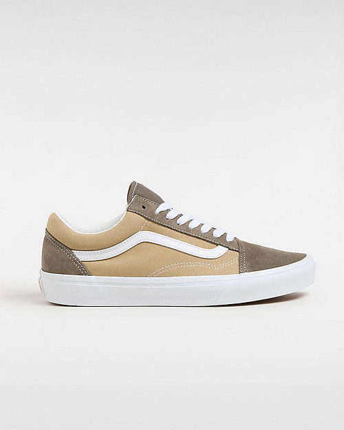 Old Skool Canvas Suede Shoes (brown) Unisex Brown, Size 2.5