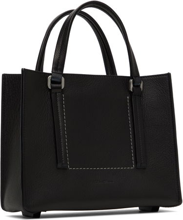 Чанта през рамо Rick Owens Rick Owens Mini Edith Shopper Tote Черно | RA01E0652 LCN, 1
