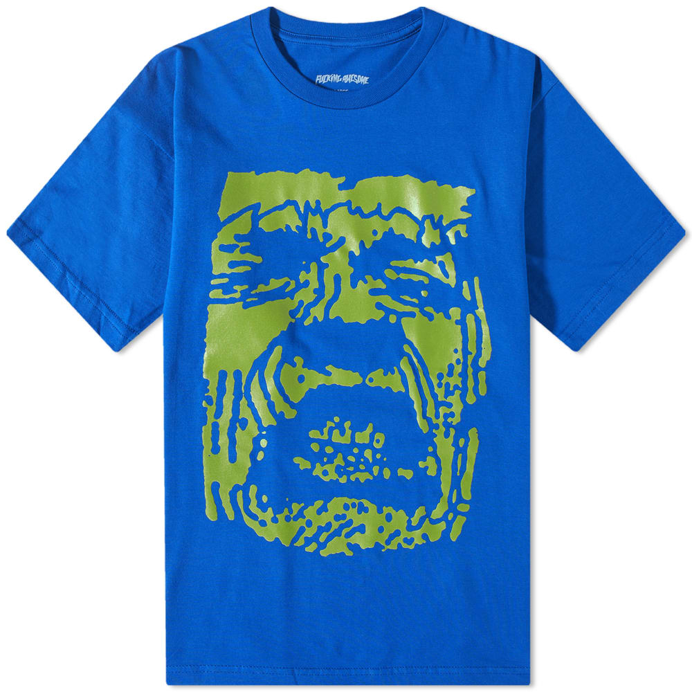 Тениска Fucking Awesome Teeth Tee Синьо | FA1648-RYL, 0