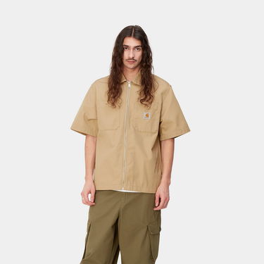 Риза Carhartt WIP S/S Sandler Shirt Бежово | I033277_1YA_02, 2