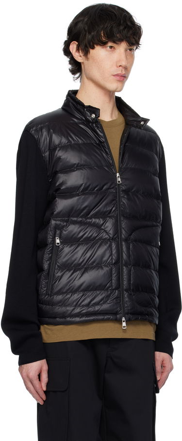 Пухо яке Moncler Moncler Padded Zip-Up Jacket Черно | K10919B00016M1131, 1