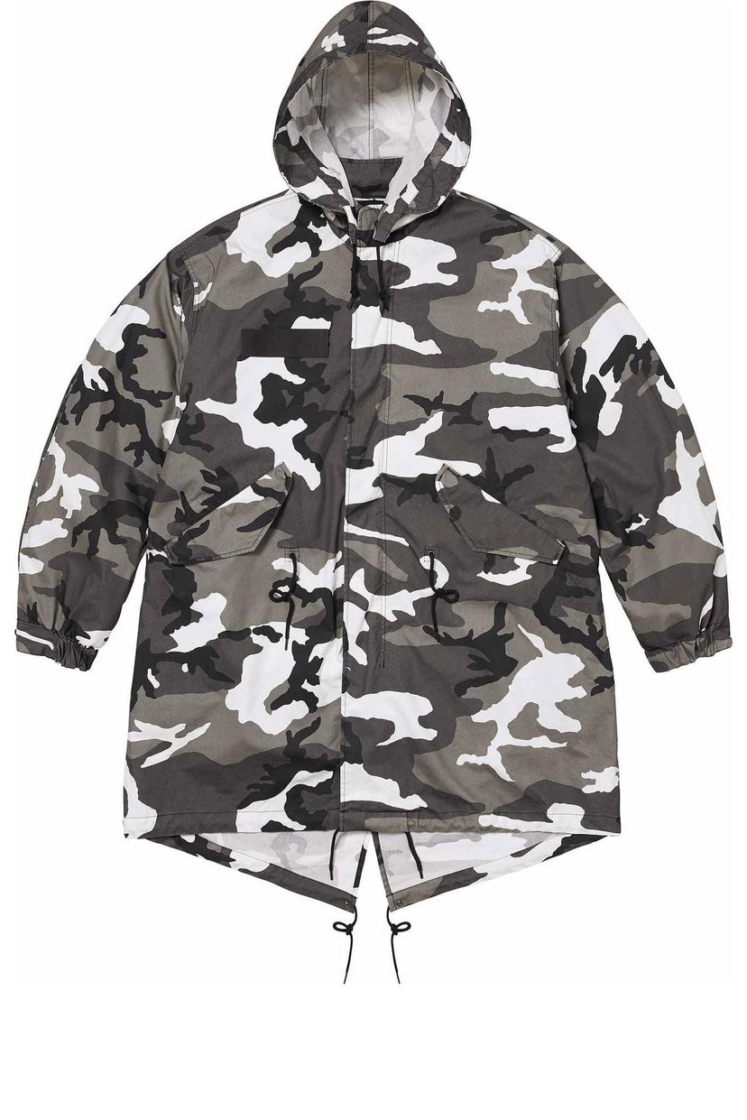 Парка Supreme Futura Fishtail Parka Сиво | SUP-SS24-016