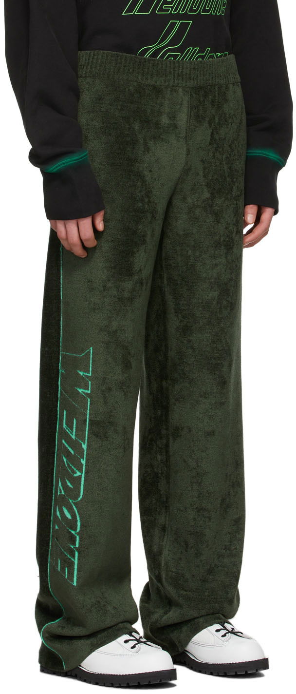 Спортни панталони We11done Viscose Lounge Pants Зелено | WD-KP1-22-626-U-KK, 1