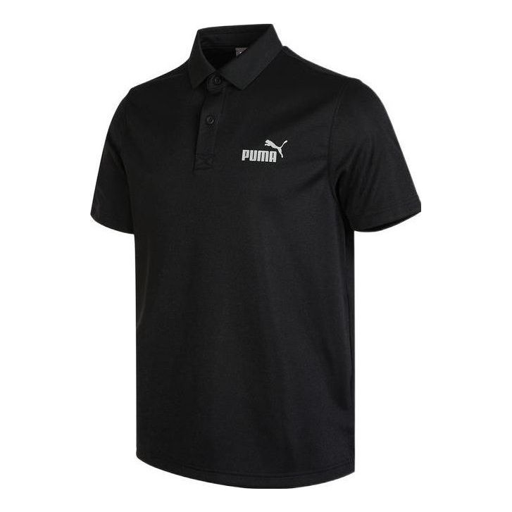 Поло тениска Puma Essentials Polo Shirt Черно | 671927-01