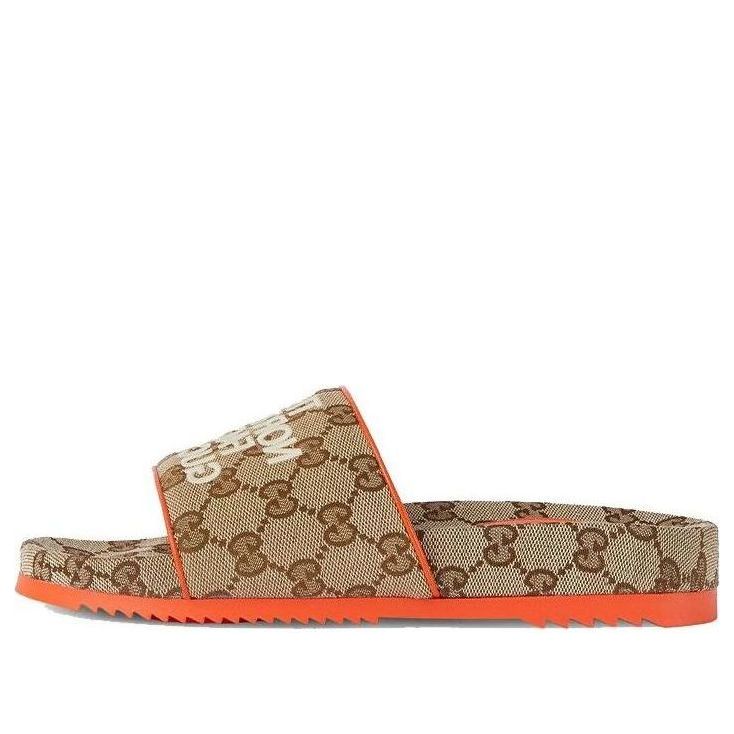 Кецове и обувки Gucci The North Face Monogram Slides Бежово | 679947-2HKM0-9770, 0