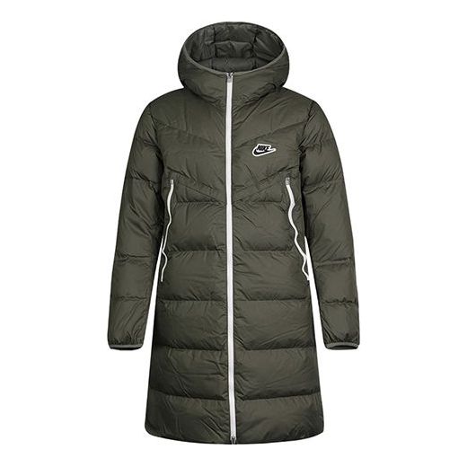 Парка Nike Sportswear Down Windrunner Coat Зелено | CU4409-380