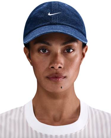 Шапка с козирка Nike Nike Club Unstructured Denim Cap Синьо | hf0383-419, 0