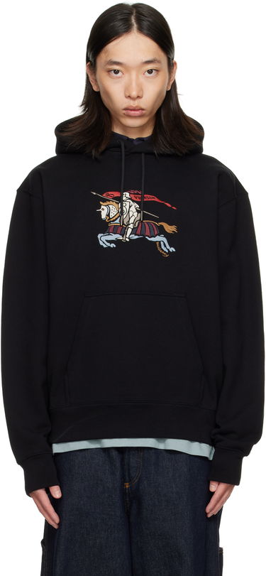 Суитчър Burberry Burberry EKD Knight Graphic Hoodie Черно | 8115126, 0