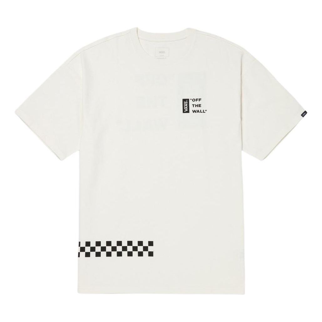 Тениска Vans Workwear Logo Graphic T-Shirt Бяло | VN000GQCFS8, 0