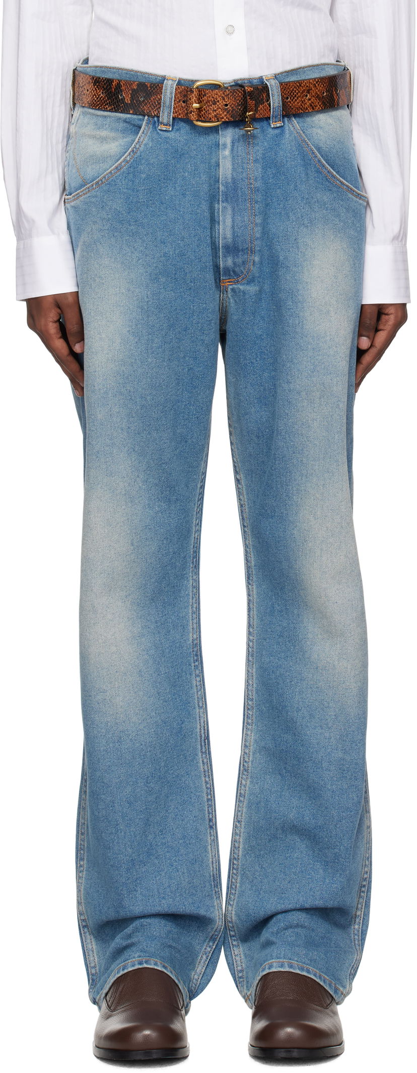 Дънки Vivienne Westwood Baggy Jeans Синьо | 3902000P-W010G-