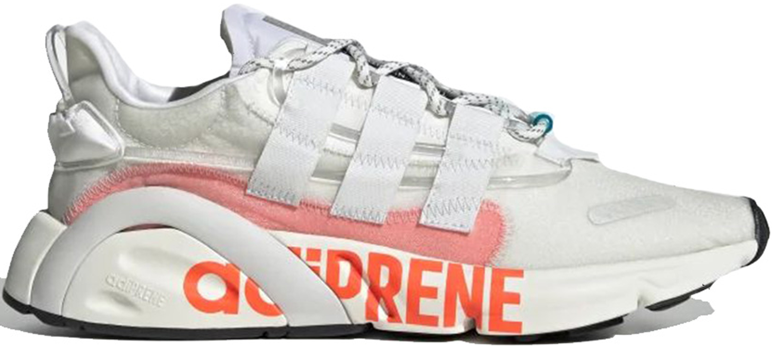 Кецове и обувки adidas Originals LXCON Big Logo White Solar Red Бяло | EH0248, 0