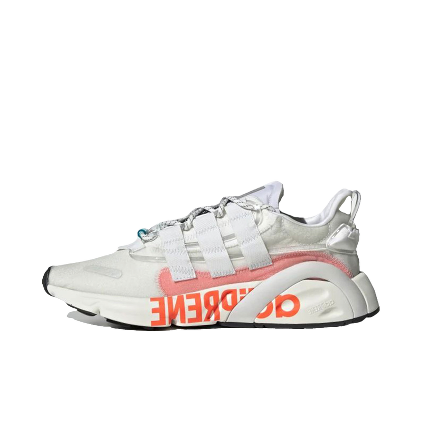 Кецове и обувки adidas Originals LXCON Big Logo White Solar Red Бяло | EH0248