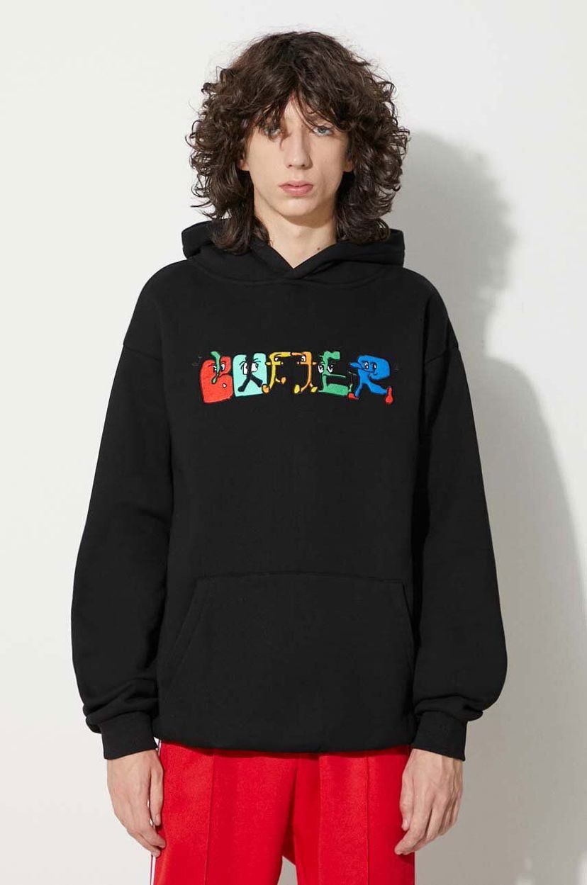 Суитчър Butter Goods Hoodie With Print Черно | BGQ3231802