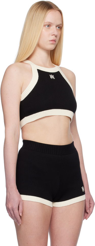 Потник AMIRI AMIRI MA Knit Cropped Tank Top Черно | AWKNTT1025, 1