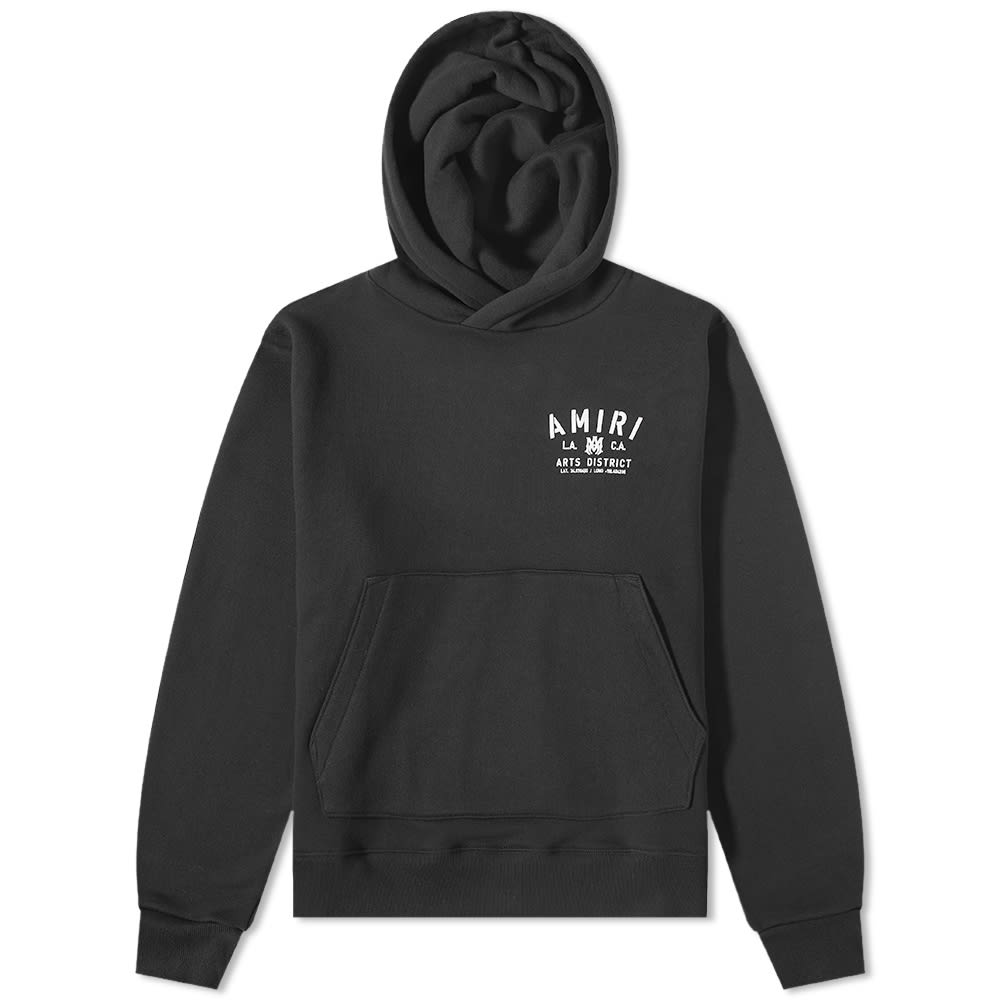 Суитчър AMIRI Stencil Hoody Черно | PF22MJH034-001, 0