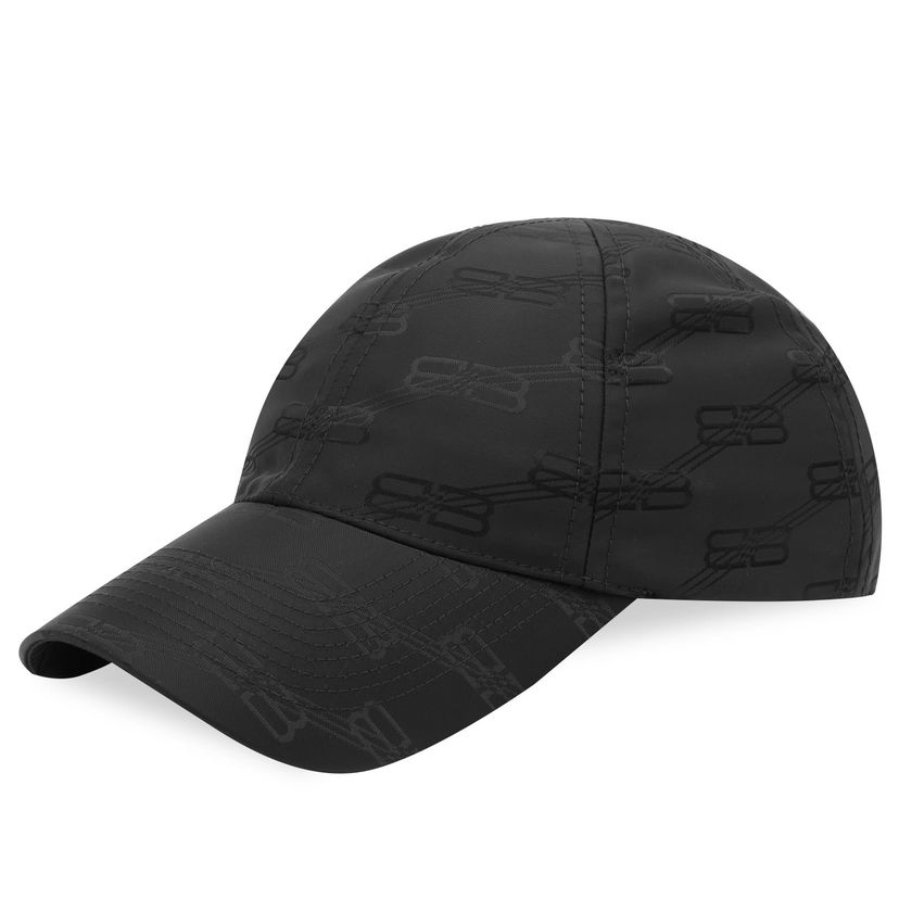 Шапка с козирка Balenciaga BB Logo Cap Черно | 766863-4D7B0-1000