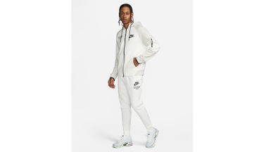Спортни панталони Nike Sportswear Graphic Fleece Joggers Бяло | DM6552-133, 5