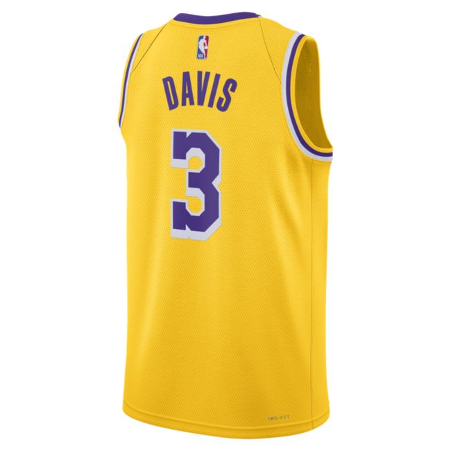 Фланелка Nike Los Angeles Lakers Icon Edition 2022/23 NBA Swingman Жълто | DN2009-729, 1
