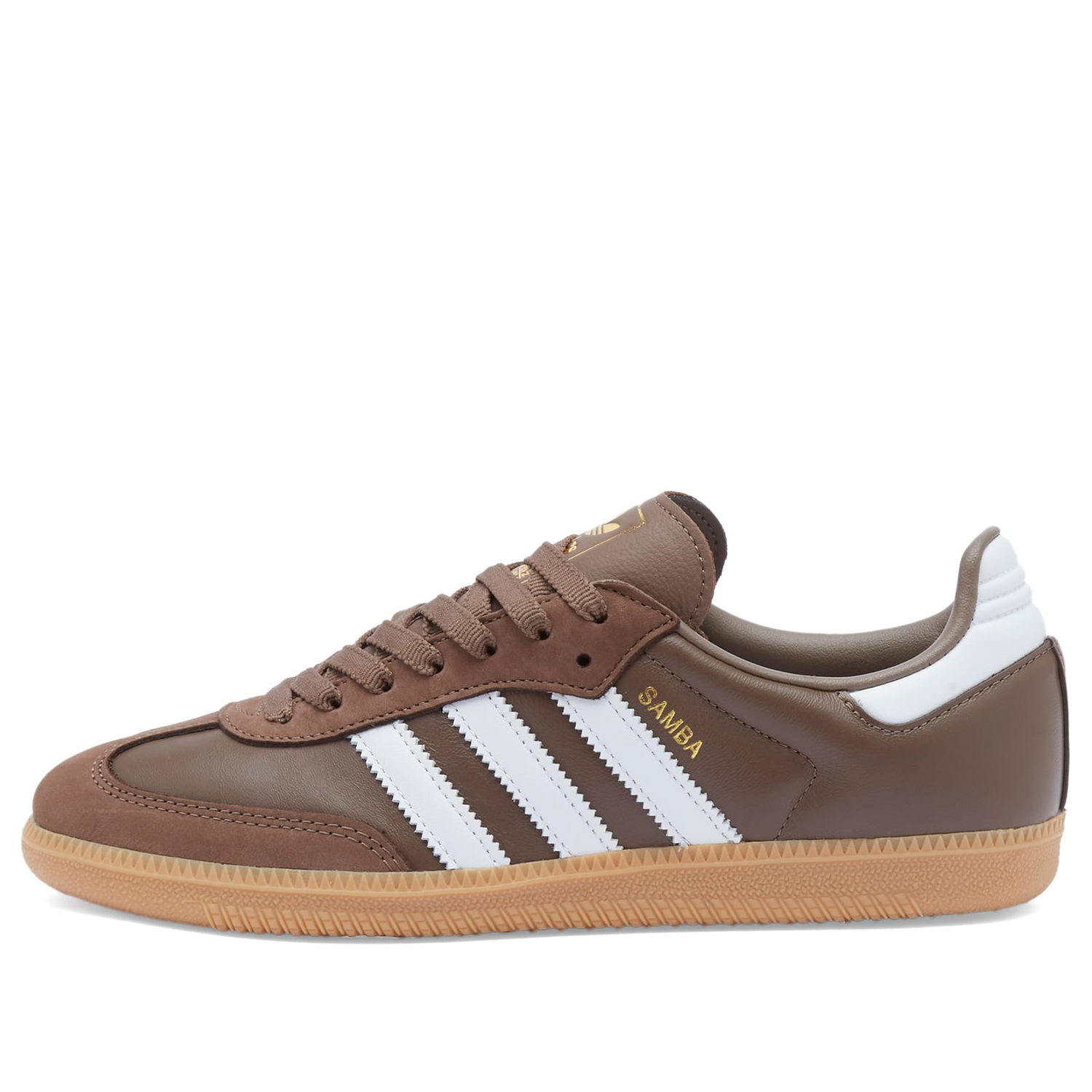 Кецове и обувки adidas Originals Samba OG W Кафяво | IE6522, 0
