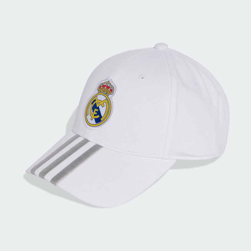 Шапка с козирка adidas Performance Real Madrid Home Baseball Cap Бяло | JX1635