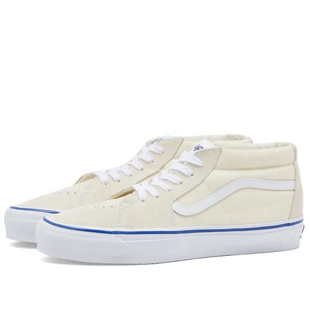 Men's Sk8-Mid Reissue 83 Sneakers in Lx Off White, Size UK 10 | END. Clothing