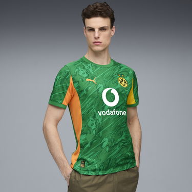 Фланелка Puma Borussia Dortmund 25/26 Goalkeeper Short Sleeve Jersey Зелено | 946434_98, 1