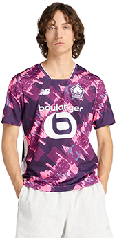 Фланелка New Balance LOSC Lille Football Jersey 2025/2026 Многоцветен | mt230457-fou, 0