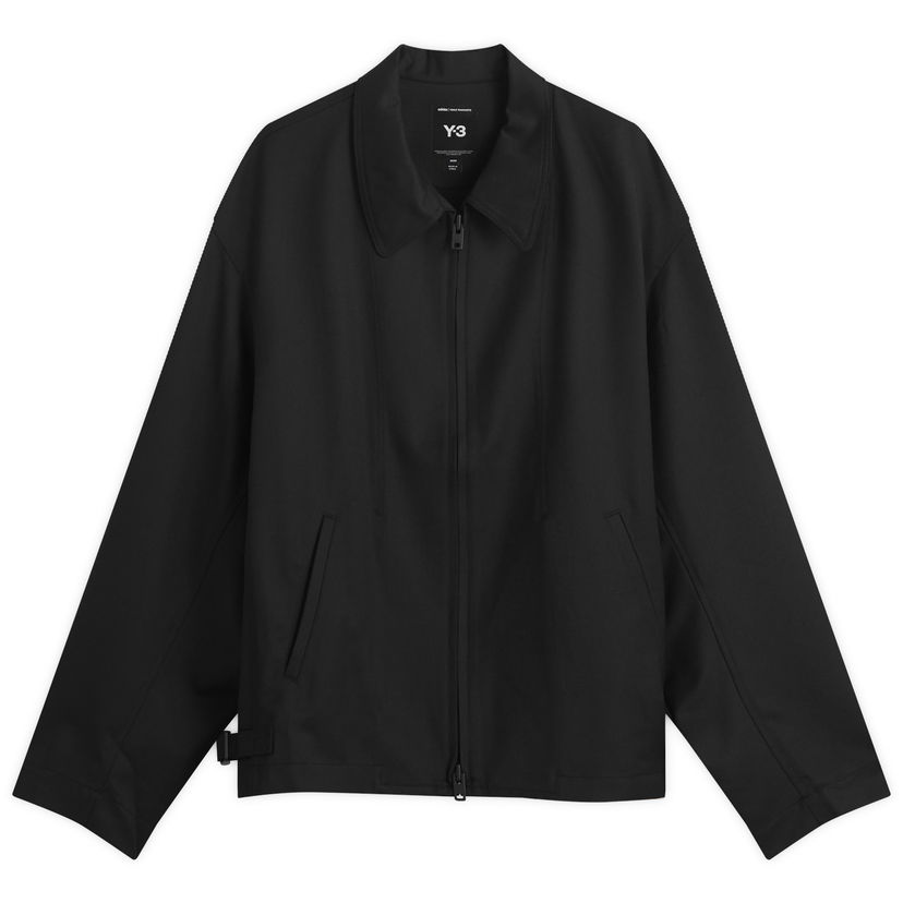 Яке Y-3 Y-3 Zip Through Shirt Jacket, Size Large Черно | JZ0898