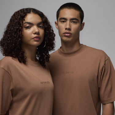 Тениска Jordan Wordmark 85 T-Shirt Кафяво | HF3447-223, 4