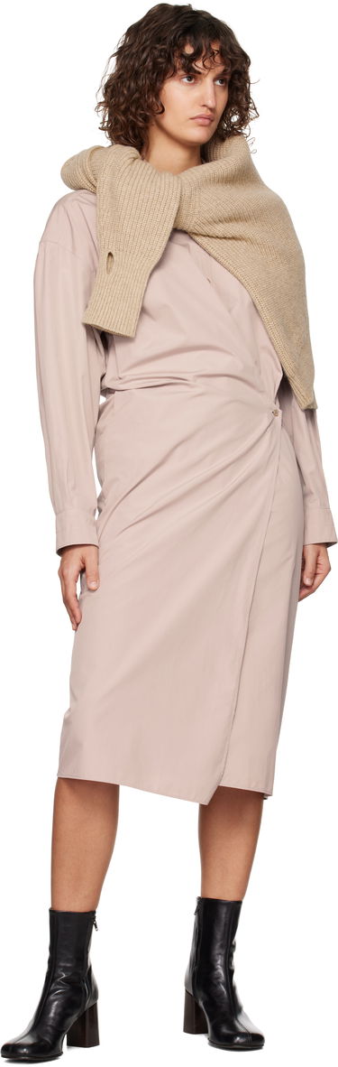 Pокля LEMAIRE Lemaire Midi Dress Розово | DR1092 LF839, 3
